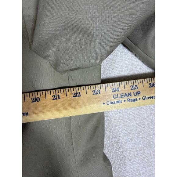 Chaps Ralph Lauren Men 46 Wool 2 Button Blazer Classic Dress Jacket Suit Coat - Picture 5 of 9